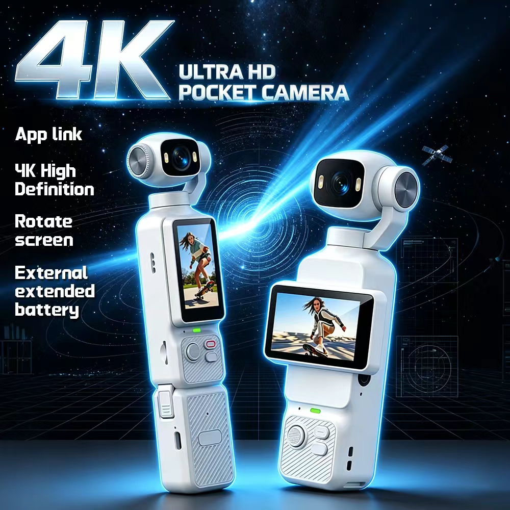 Outdoor Lighting Japanese - LK-033 Kamera Aksi Genggam Saku 4K