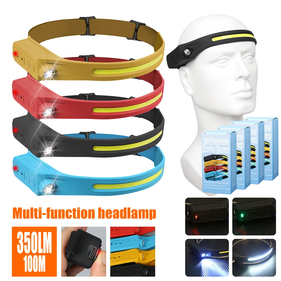 Motion Sensor Outdoor - Lampu Depan Isi Ulang 350 Lumen