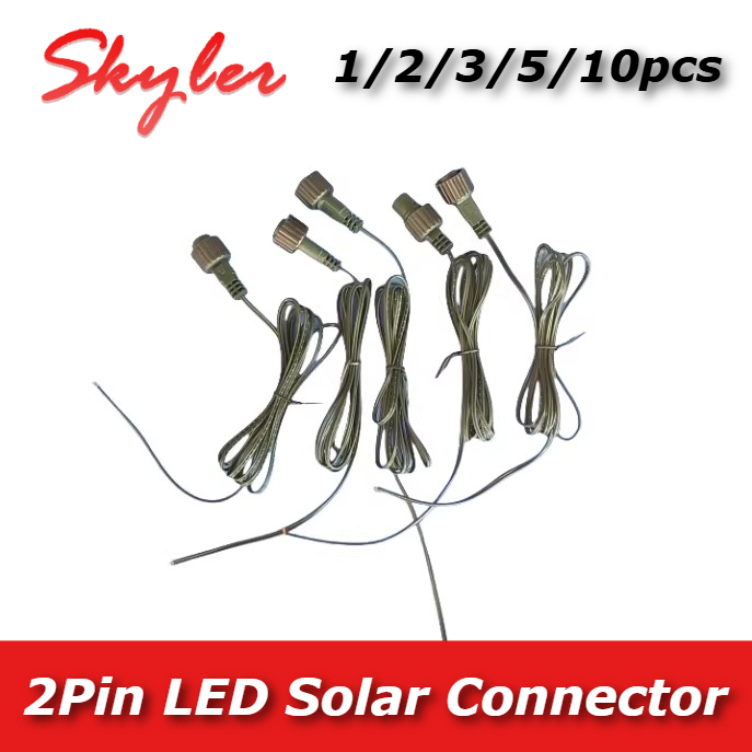 Outdoor Lighting Extension Cord - Konektor LED 2Pin dengan Kabel Penghubung