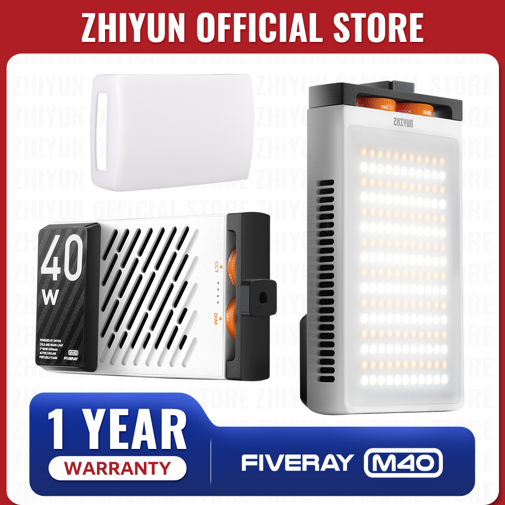 Outdoor Lighting In Photography - Lampu LED ZHIYUN Official FIVERAY M40