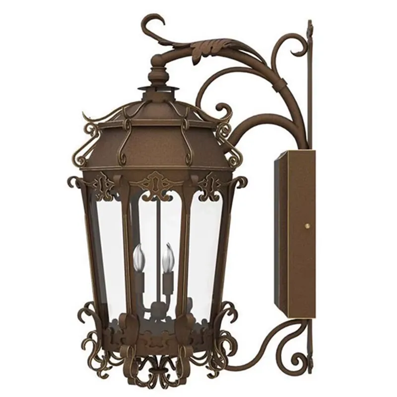 Outdoor Lighting Wall - Lampu Dinding Luar Ruangan LED Kaca