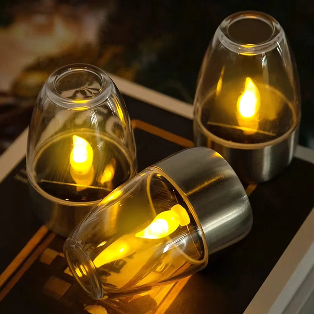Outdoor Lighting Transformer - Lampu Lilin Surya Baja Tahan Karat
