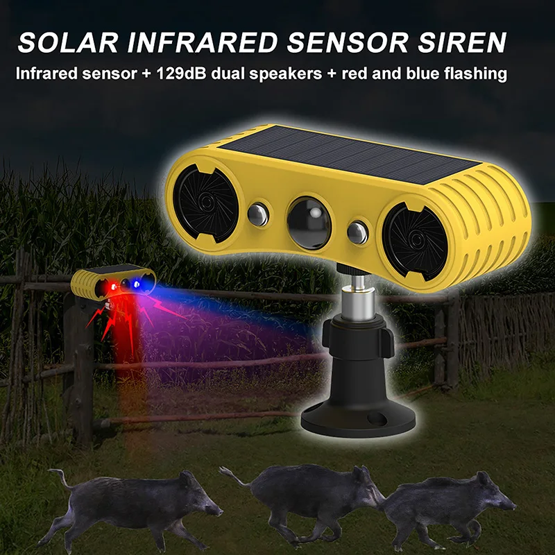 Outdoor Lighting Motion Sensor - Alarm Sensor Gerak Tenaga Surya LED
