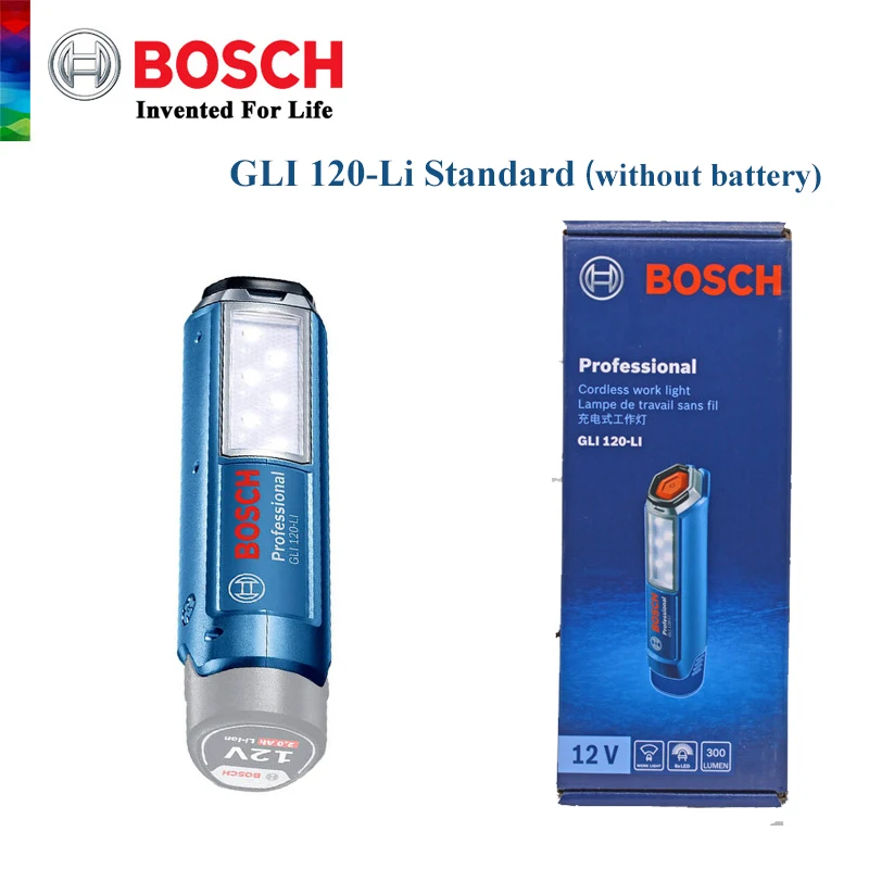Outdoor Lighting Diy - Lampu Isi Ulang Bosch GLI 120-LI