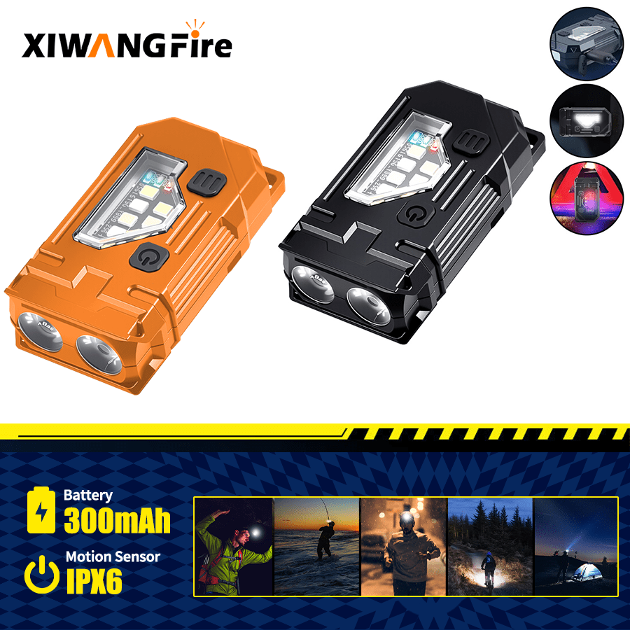Zinc Outdoor Lighting - Senter Mini Gantungan Kunci EDC -