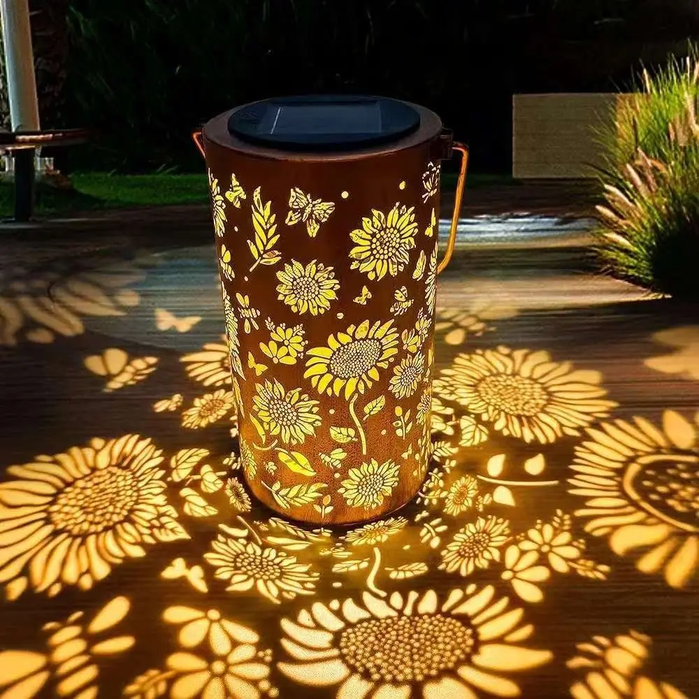 Outdoor Lighting Lanterns - Lampu Bunga Matahari dan Lampu Bayangan
