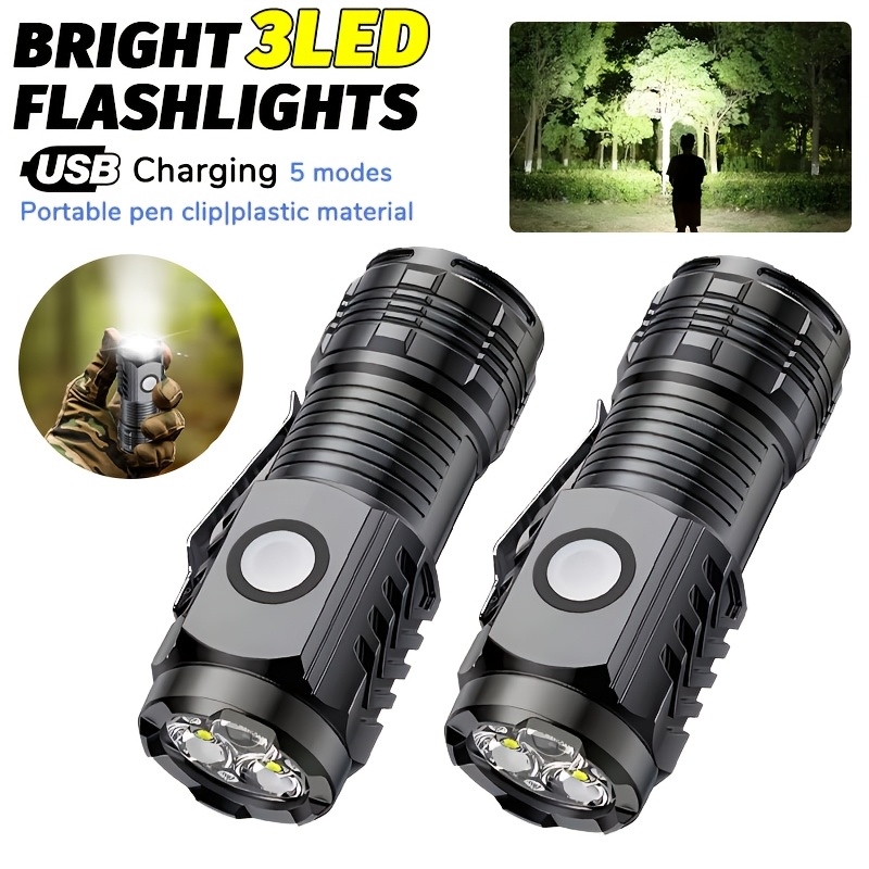 Zinc Outdoor Lighting - Senter LED Mini Portabel, Senter Genggam
