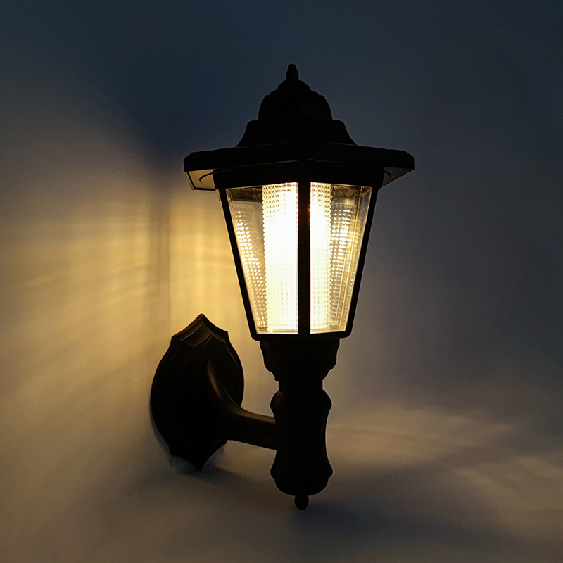 Outdoor Lighting Front Yard - Lampu Dinding tenaga surya Retro, pencahayaan