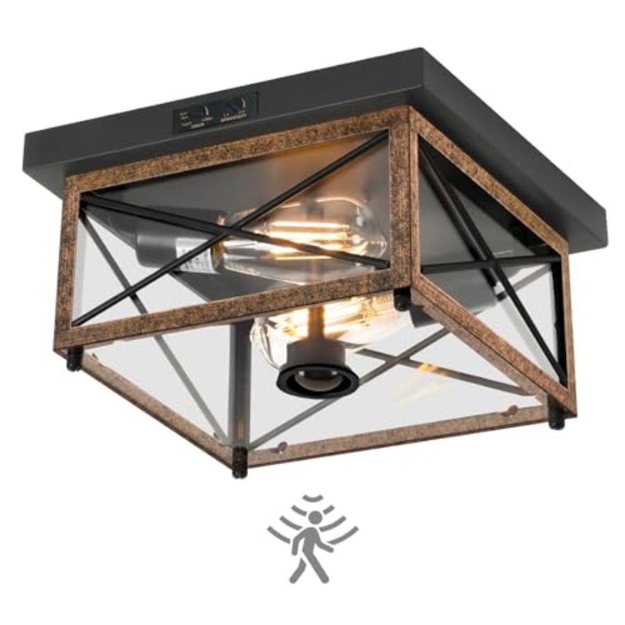 Motion Sensor Outdoor - Lampu Plafon Luar Ruangan dengan Sensor