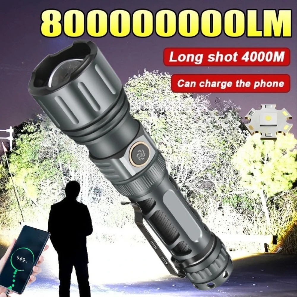 Outdoor Lighting Lanterns - Senter Super Terang Lampu LED Portabel