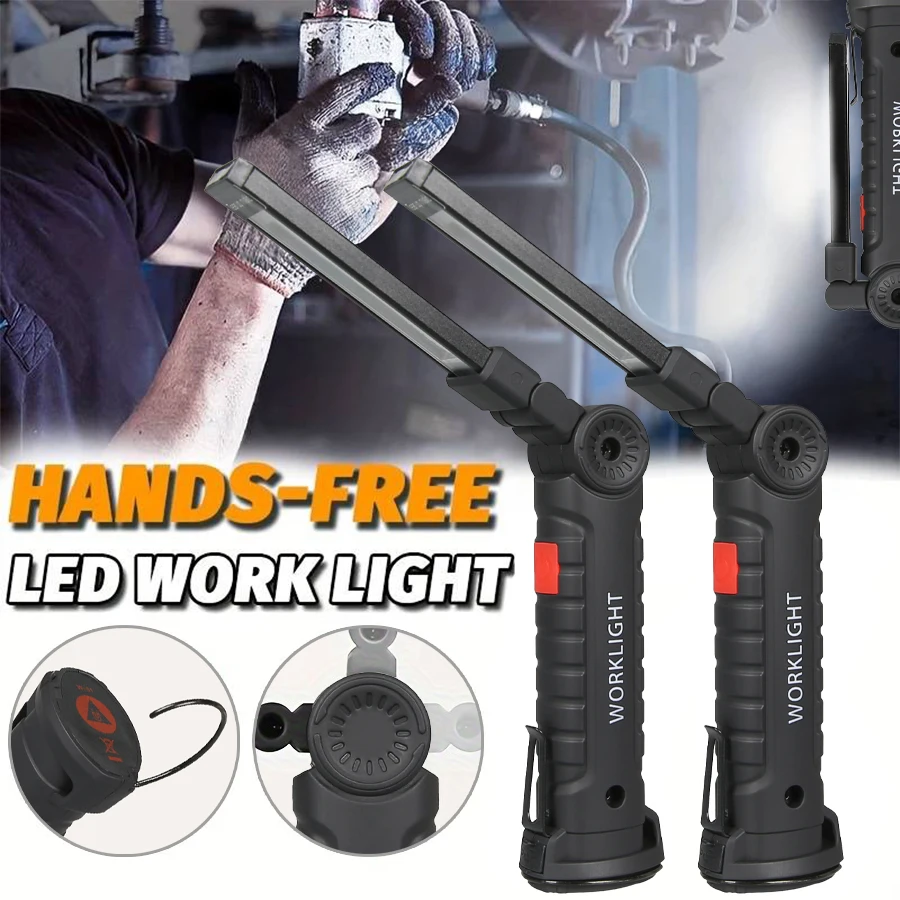 Hanging Outdoor Lighting - Senter LED COB Portabel Baru, Lampu