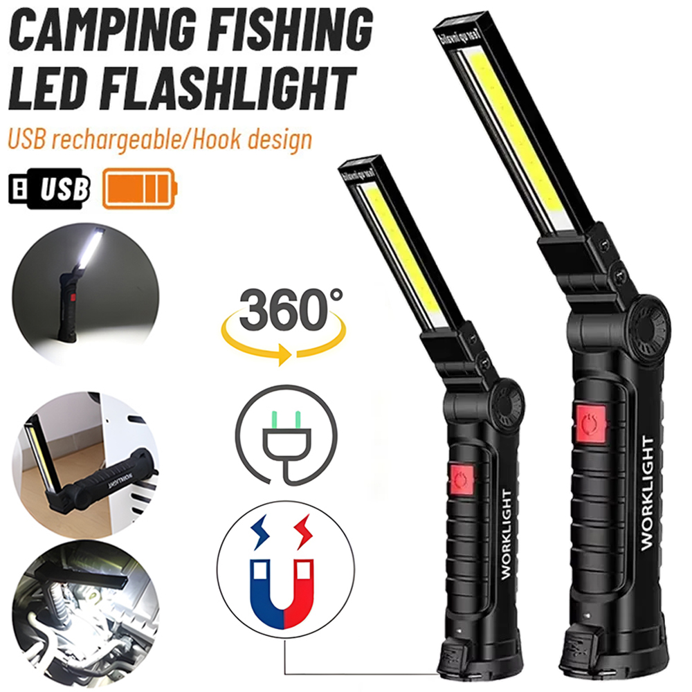 Zinc Outdoor Lighting - Lampu Inspeksi Senter LED COB Lampu