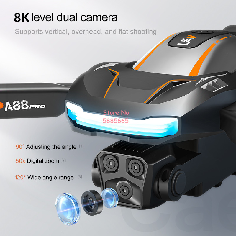 Drone RC 8K Fotografi Udara de - Outdoor Lighting In Photography ulasan dan harga