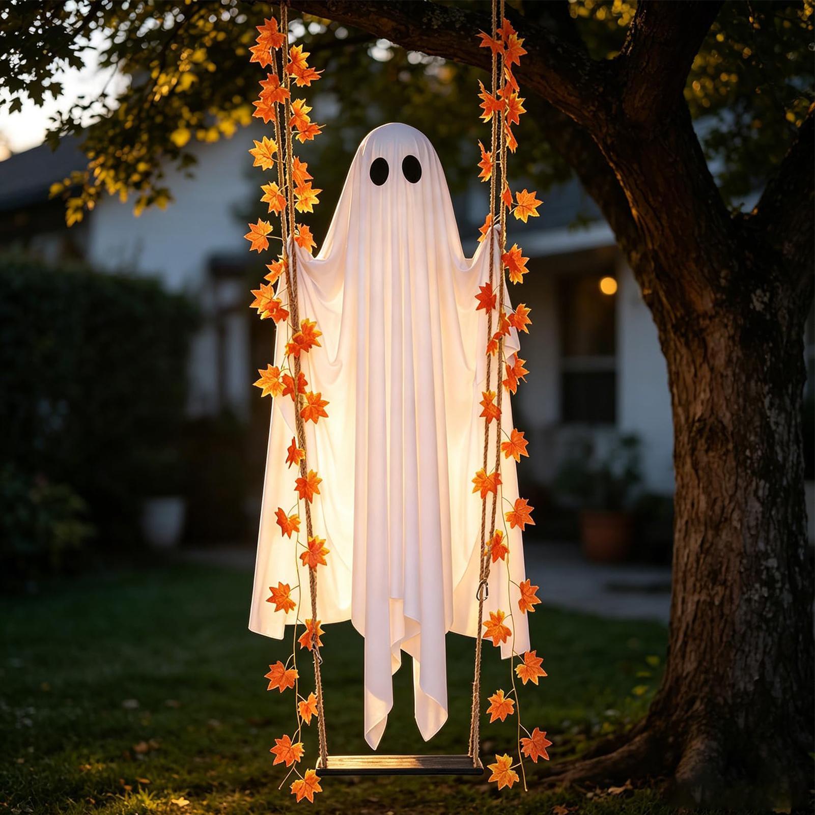 Hiasan Hantu Bercahaya Berayun - Outdoor Lighting Front Yard ulasan dan harga
