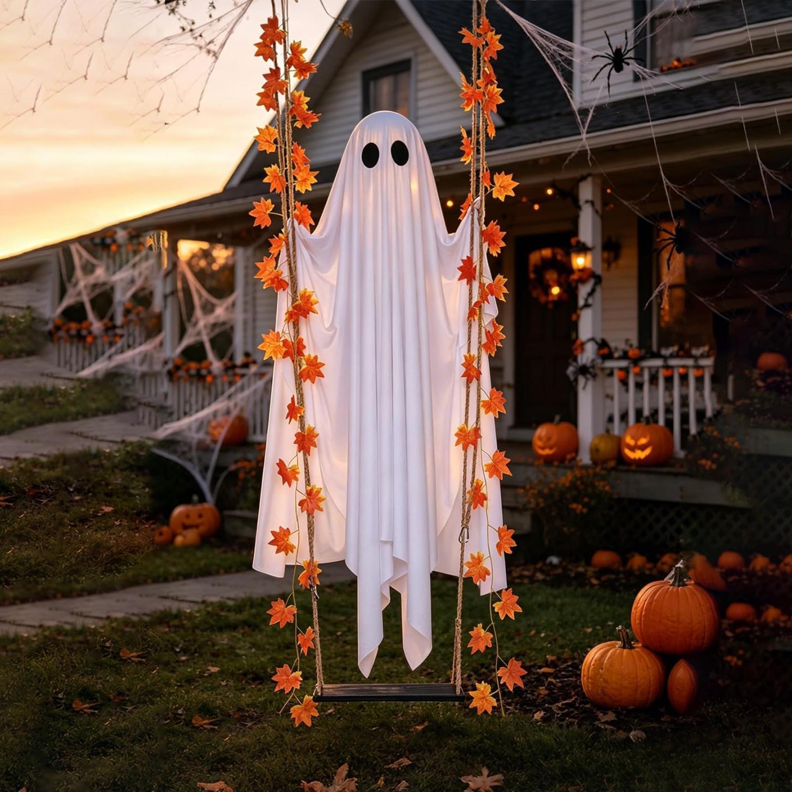 Hiasan Hantu Bercahaya Berayun - Outdoor Lighting Front Yard ulasan dan harga