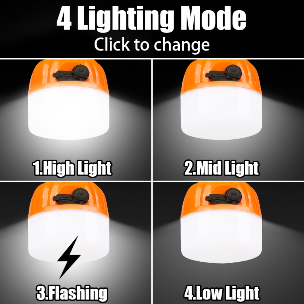 Lampu Kemah Mini Portabel 4 Mo - Outdoor Lighting Lanterns ulasan dan harga