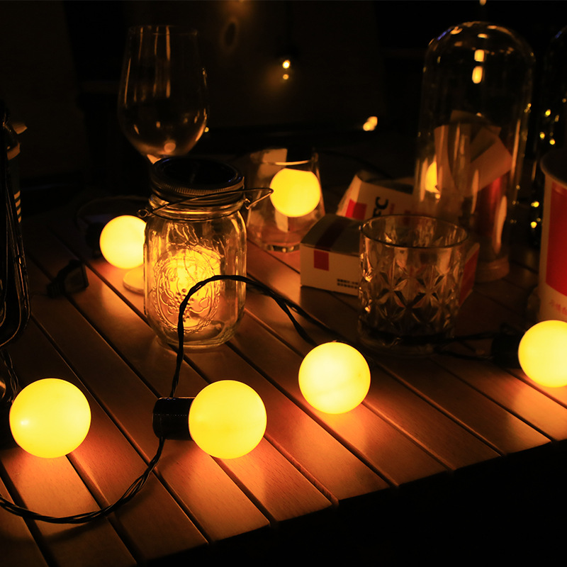 Lampu Tali Tenaga Surya Luar R - String Light Bistro ulasan dan harga
