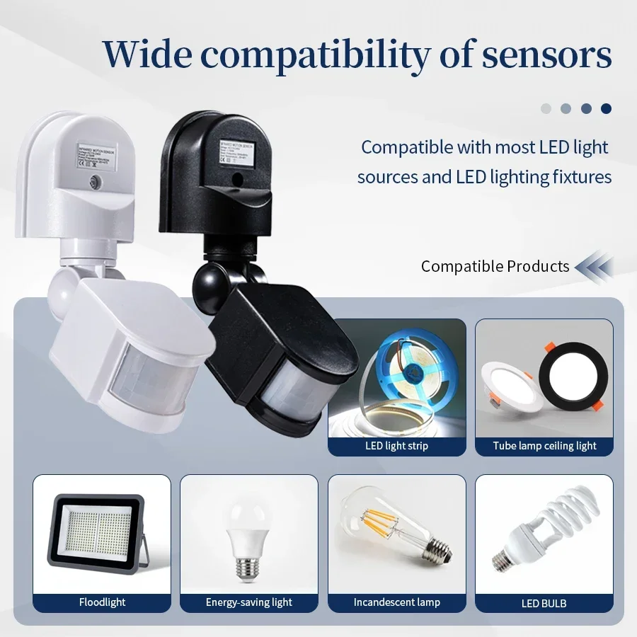110-240V Sensor Gerak PIR 12V  - Motion Sensor Outdoor ulasan dan harga
