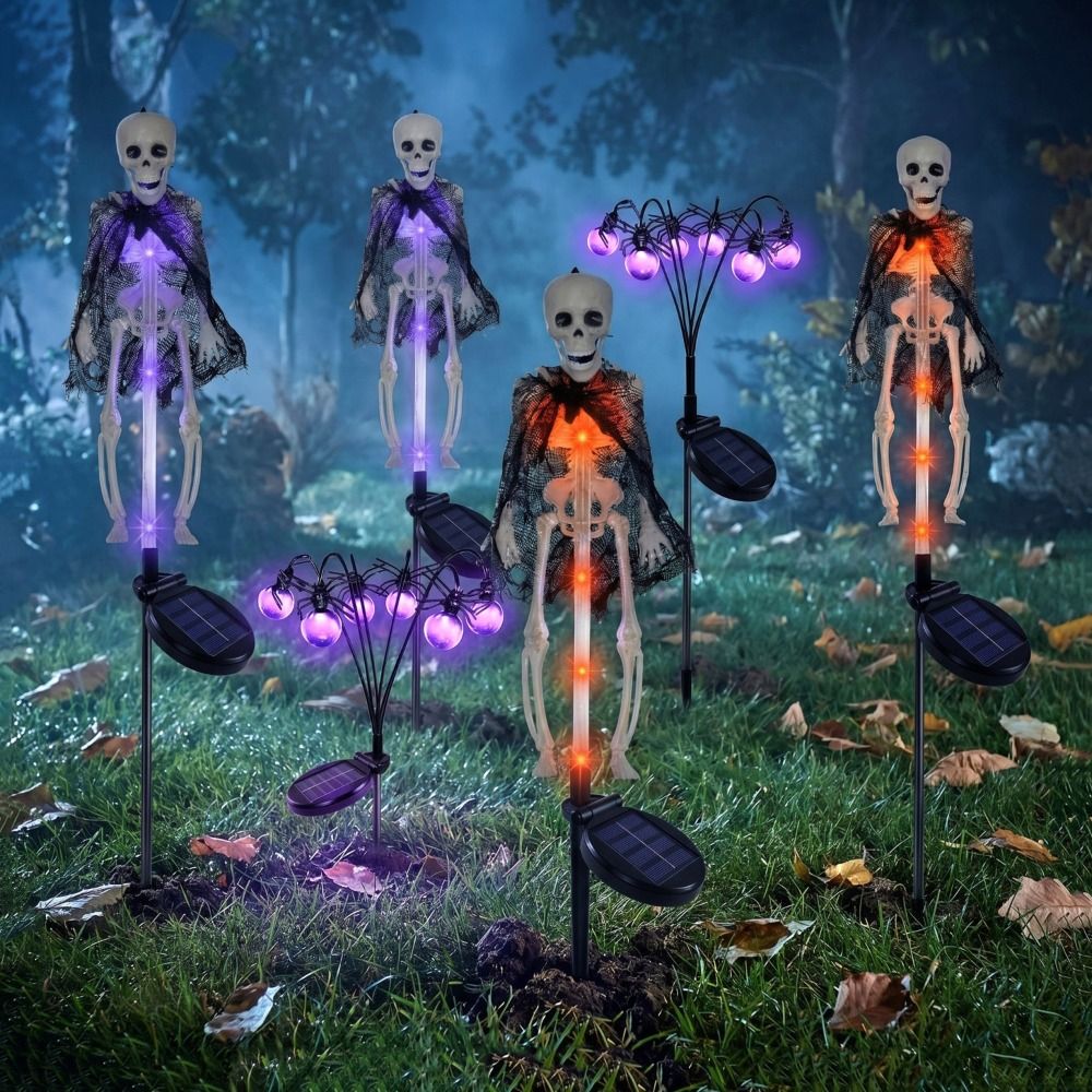 Dekorasi Halloween Lampu Ungu  - Outdoor Lighting Front Yard ulasan dan harga