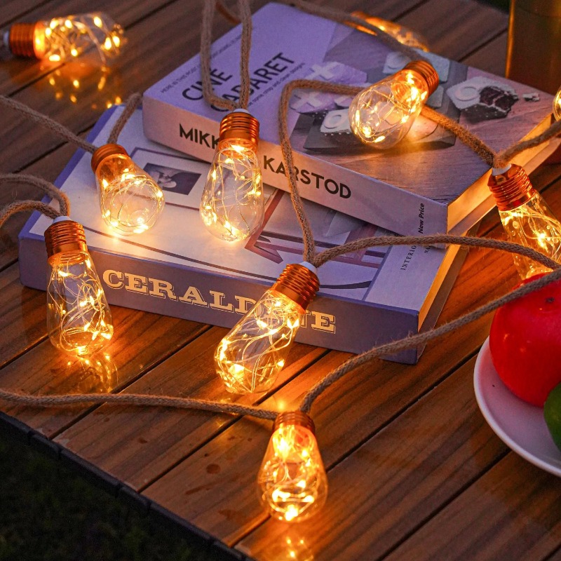 Lampu Tali Surya Luar Ruangan  - String Light Bistro ulasan dan harga