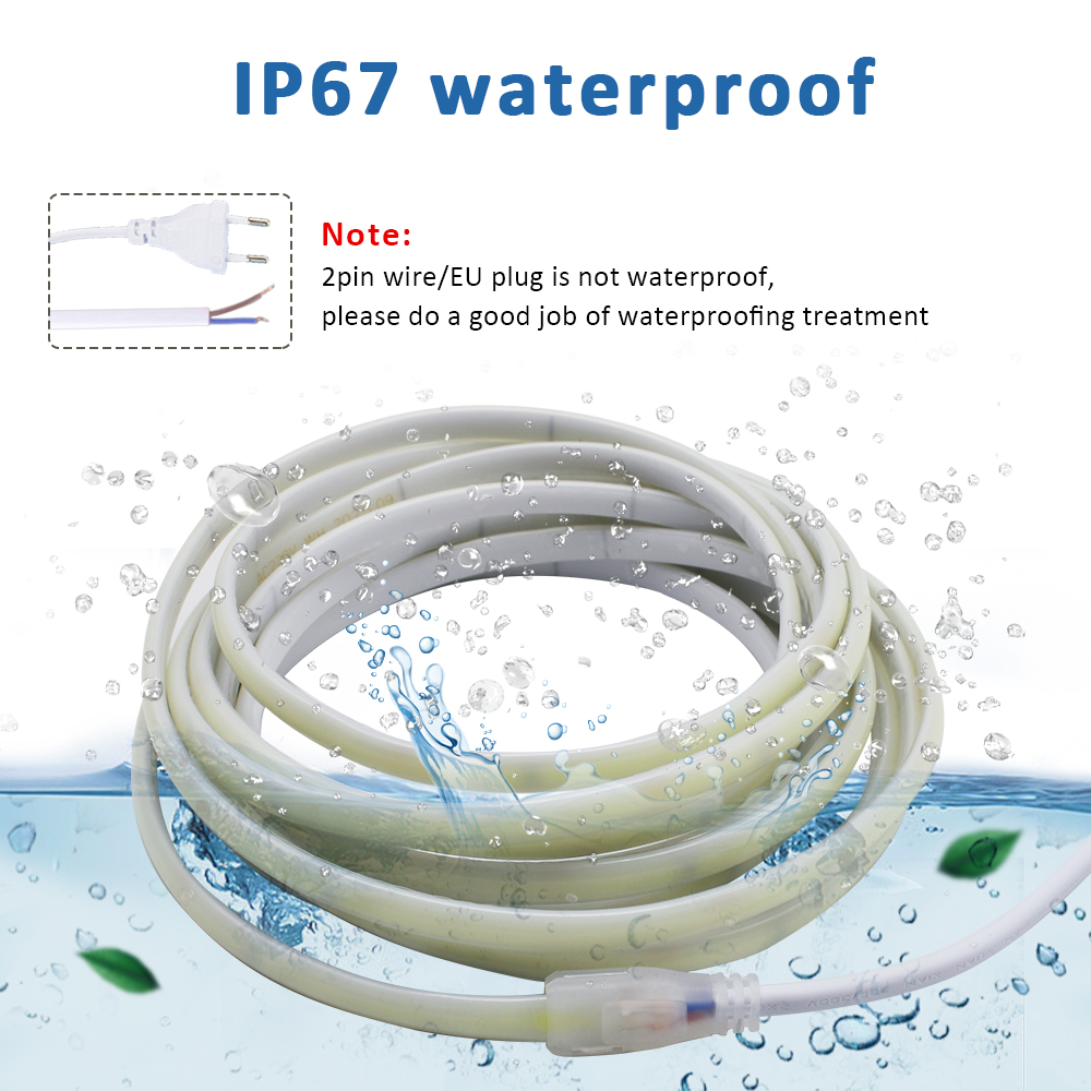 Lampu Strip LED COB Tahan Air  - Outdoor Lighting Extension Cord ulasan dan harga