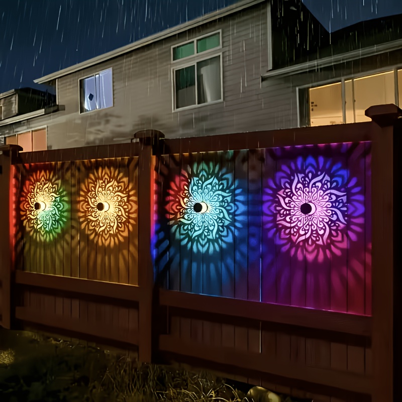 1/2/4 Paket Lampu Pagar Tenaga - Outdoor Lighting Wall ulasan dan harga