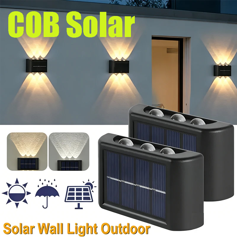 Lampu Dinding Tenaga Surya COB - Outdoor Lighting Wall ulasan dan harga