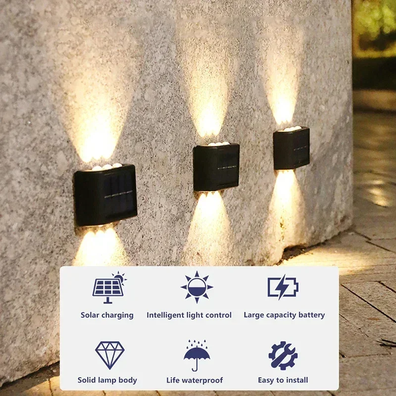 Lampu Dinding Tenaga Surya COB - Outdoor Lighting Wall ulasan dan harga