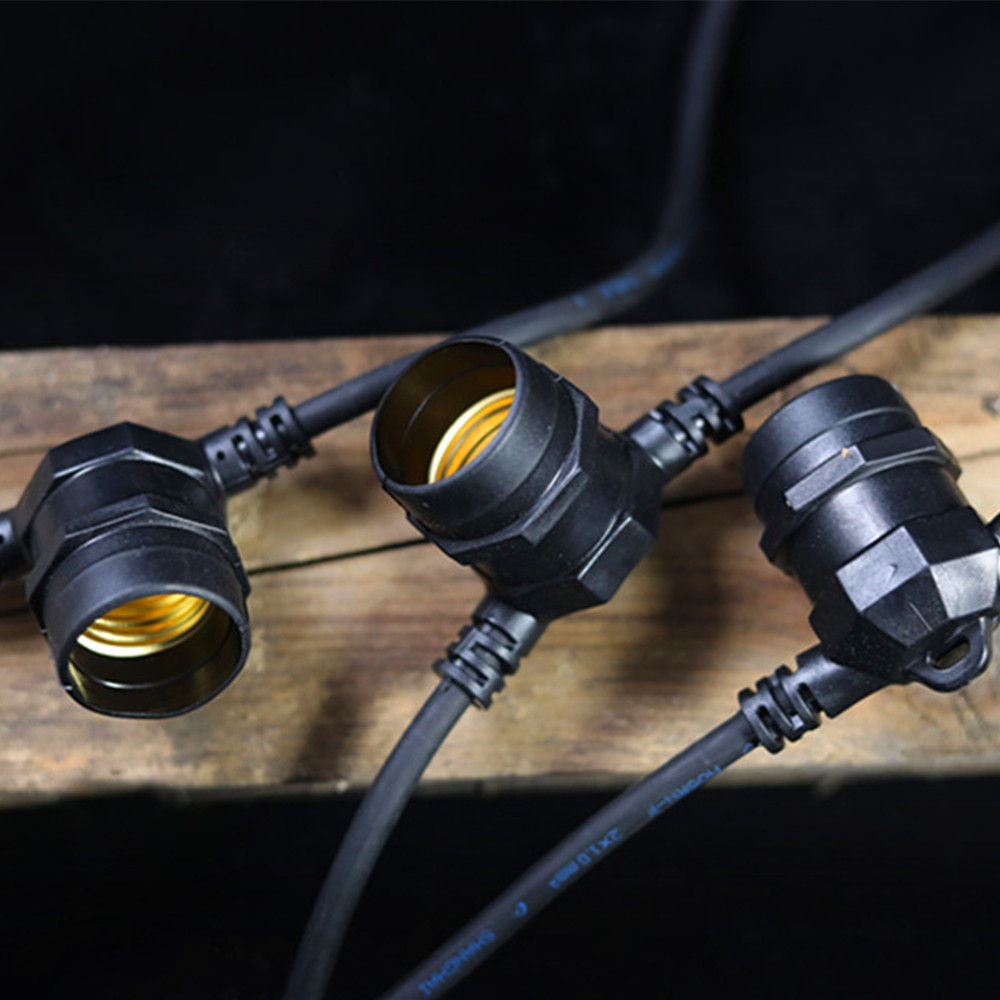 Kabel LED 10M Kelas Komersial  - Outdoor Lighting Extension Cord ulasan dan harga