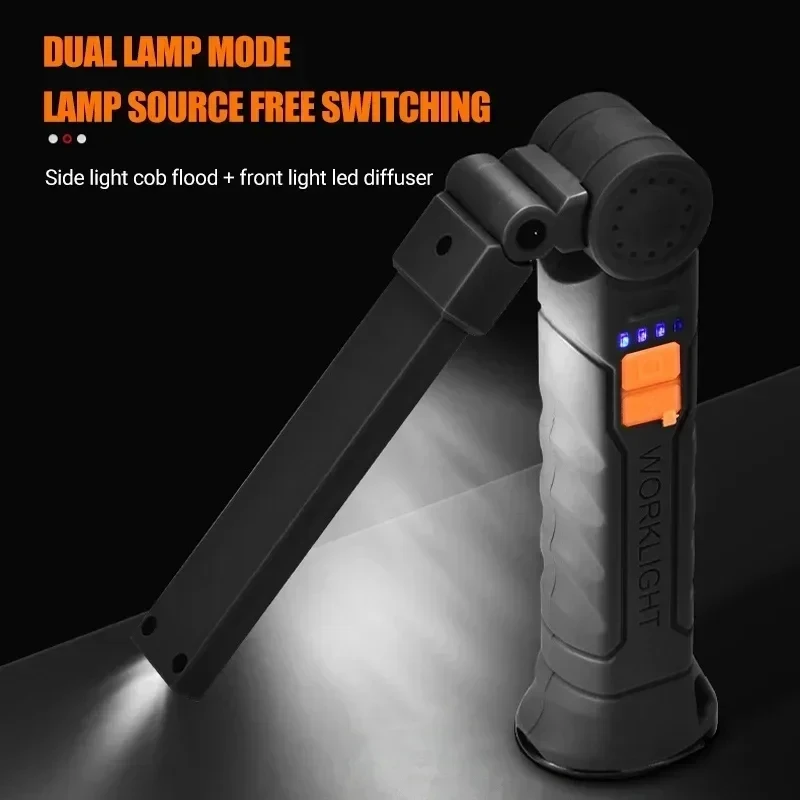 Senter LED COB Portabel Lampu  - Zinc Outdoor Lighting ulasan dan harga
