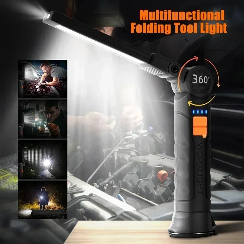 Senter LED COB Portabel Lampu  - Zinc Outdoor Lighting ulasan dan harga