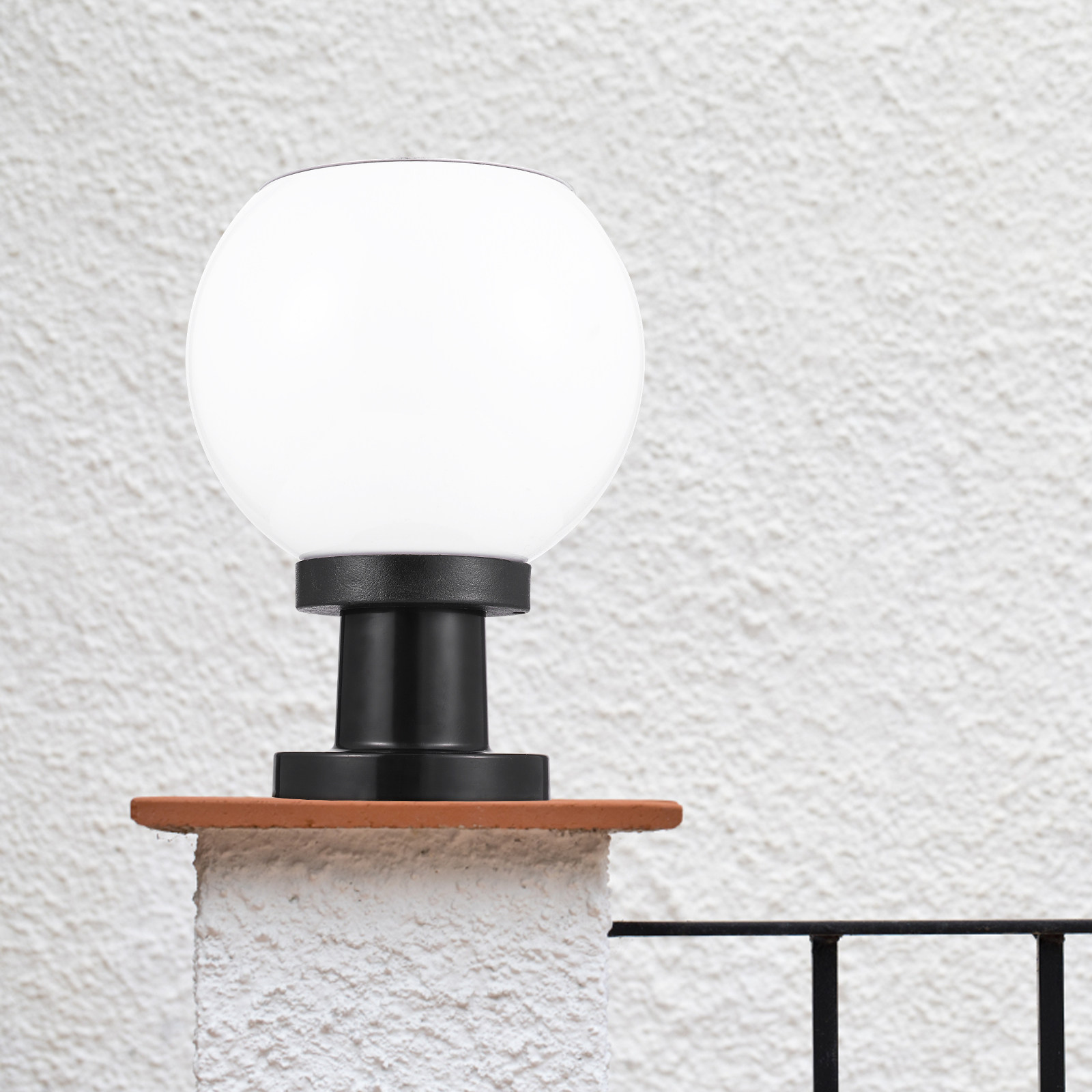 Lampu Pilar Dinding LED Bulat  - Outdoor Lighting Wall ulasan dan harga
