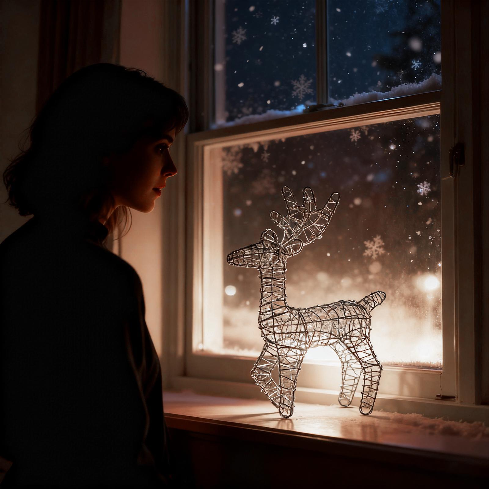 Rusa Natal Anti Karat Dekorasi - Outdoor Lighting Front Yard ulasan dan harga