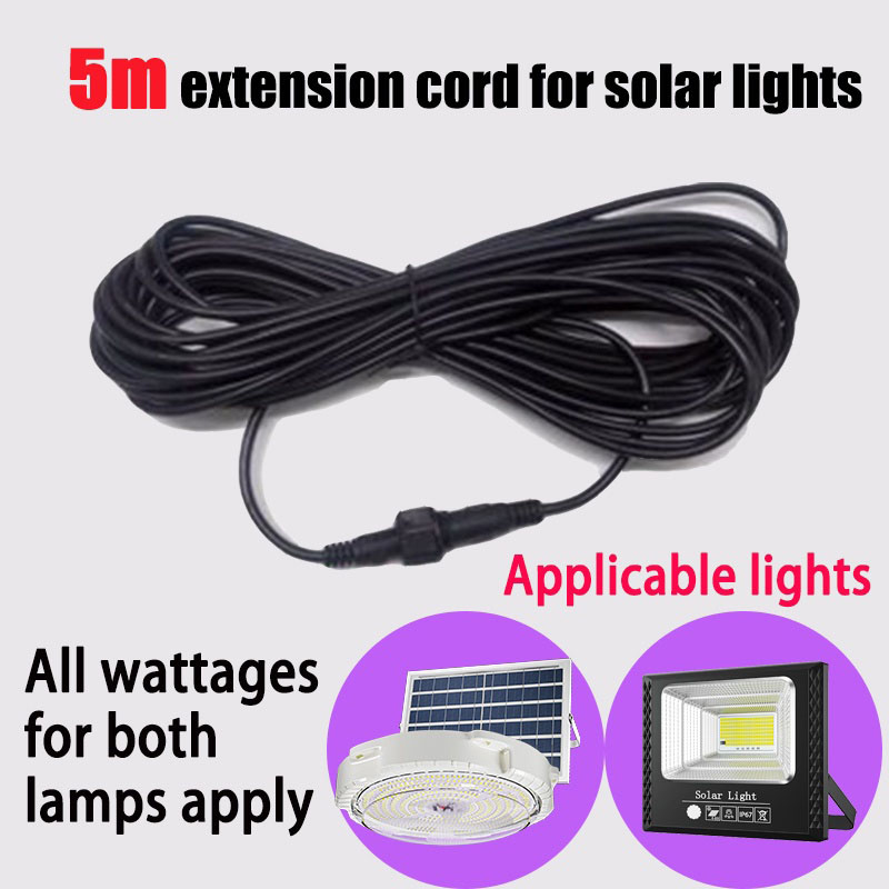 Lampu sorot Led tenaga surya,  - Outdoor Lighting Extension Cord ulasan dan harga