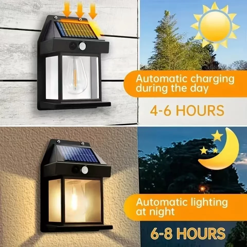Lampu Dinding Tenaga Surya Tun - Motion Sensor Outdoor ulasan dan harga