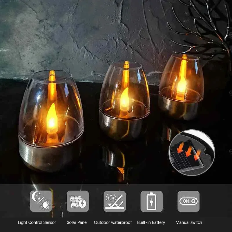 Lampu Lilin Surya Baja Tahan K - Outdoor Lighting Transformer ulasan dan harga