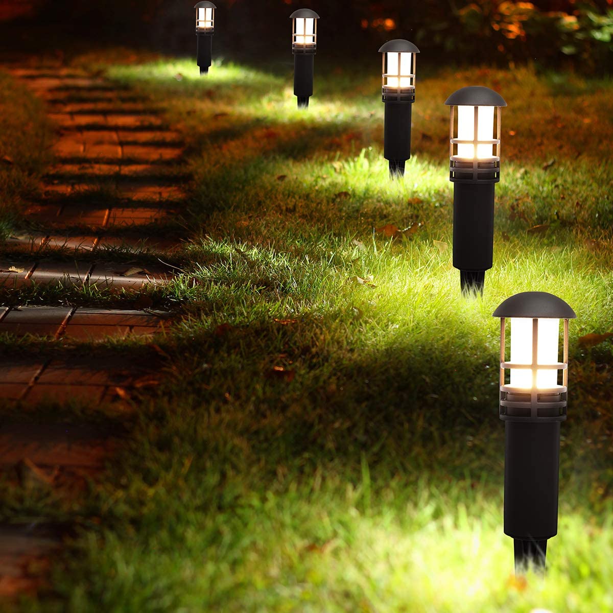 8 Buah Lampu Rumput Taman Luar - Outdoor Lighting Extension Cord ulasan dan harga