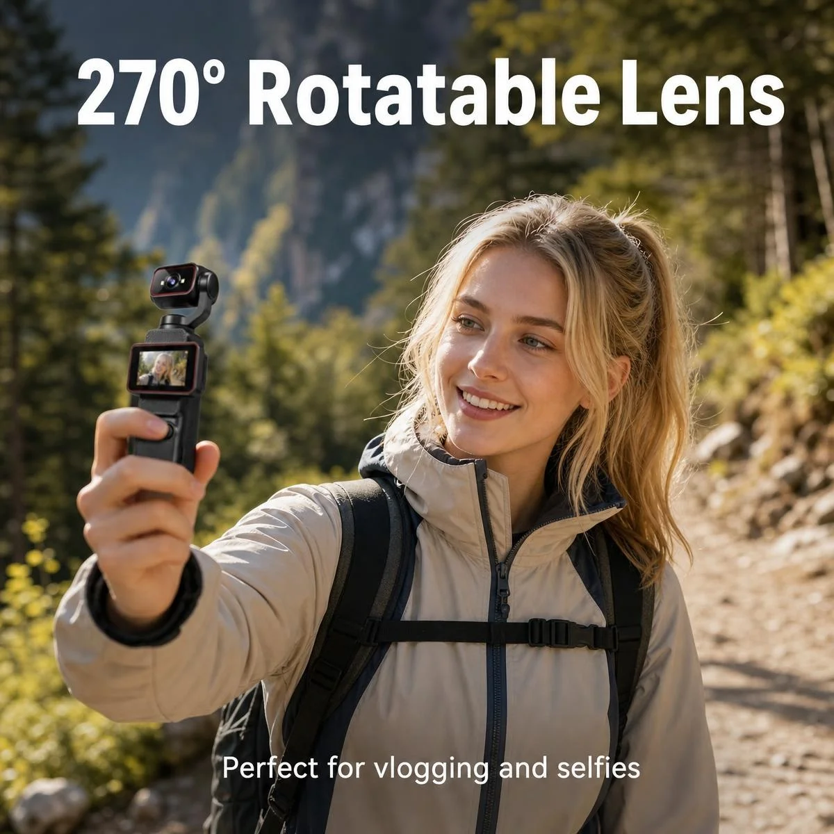 Kamera Vlog Genggam Saku Baru, - Outdoor Lighting Japanese ulasan dan harga