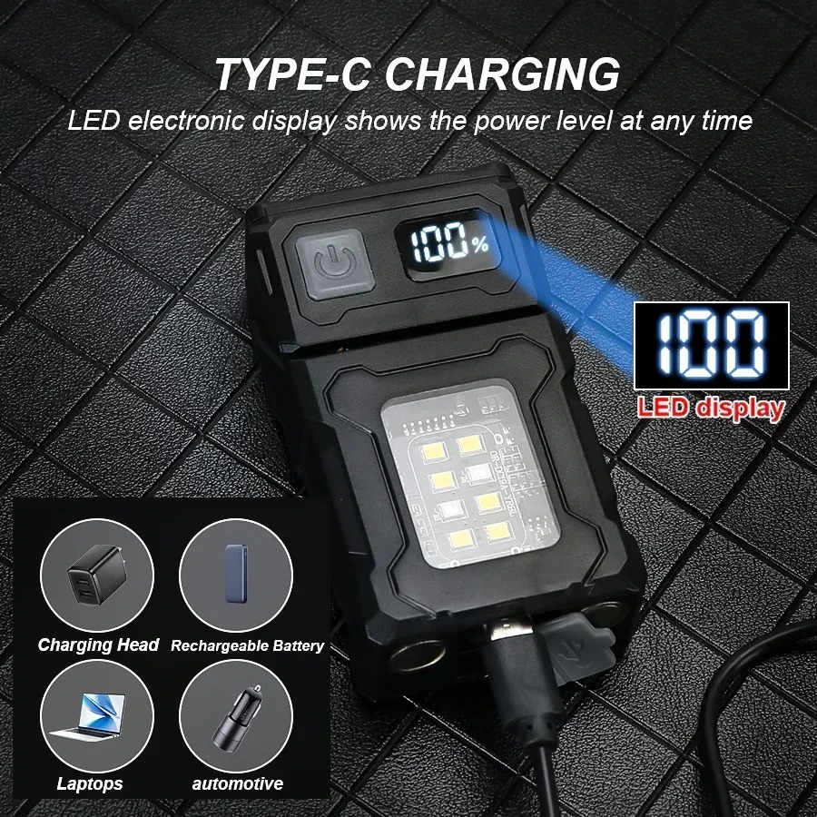 Senter LED Mini USB Isi Ulang  - Zinc Outdoor Lighting ulasan dan harga