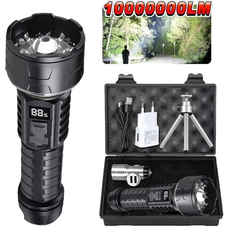 Senter LED COB Lentera Isi Ula - Outdoor Lighting Lanterns ulasan dan harga