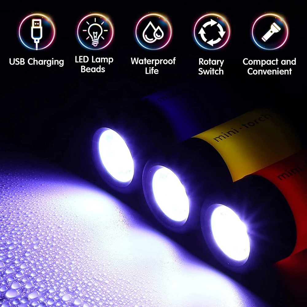 Senter Mini Camping Isi Ulang  - Zinc Outdoor Lighting ulasan dan harga