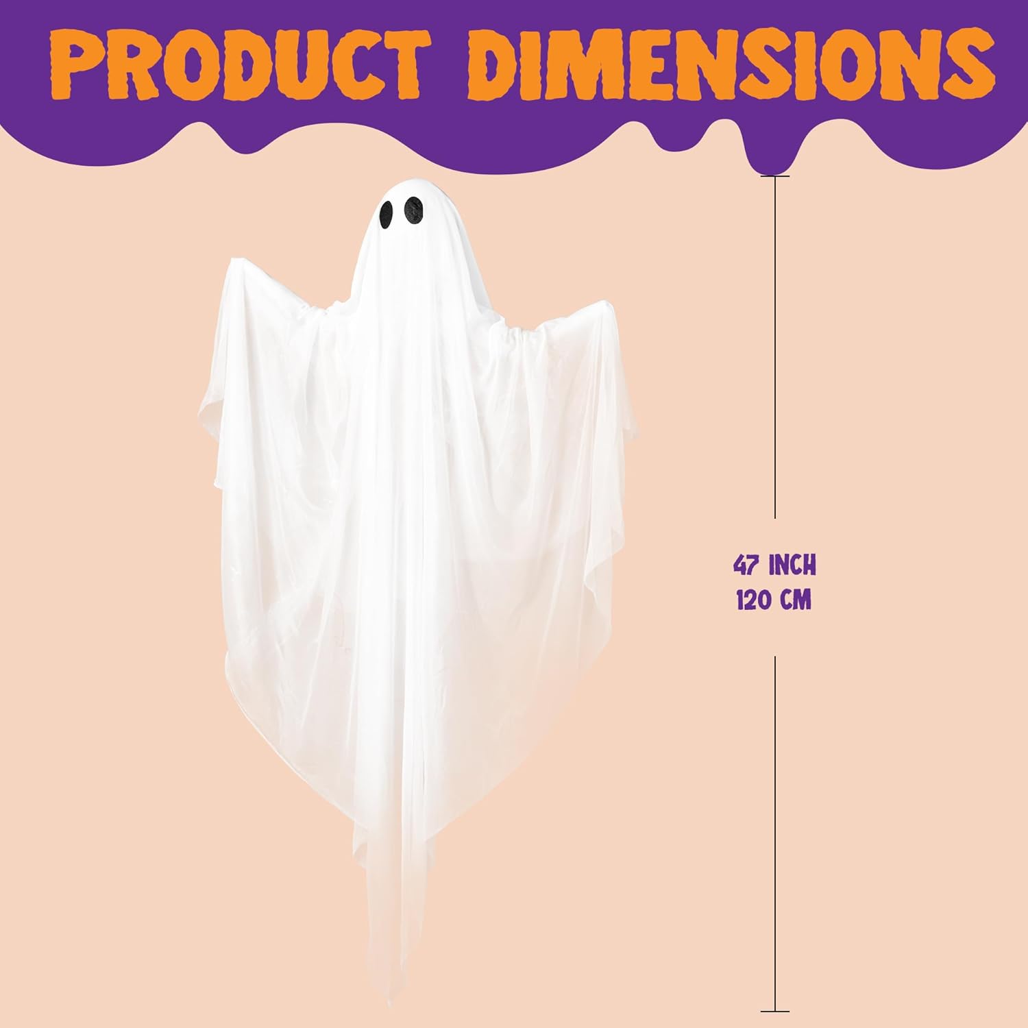 Lampu Hantu Gantung Halloween  - Outdoor Lighting Front Yard ulasan dan harga
