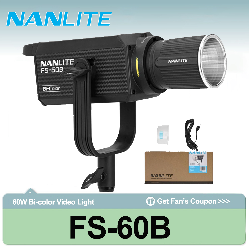 Lampu Sorot Bi-color Nanlite F - Outdoor Lighting In Photography ulasan dan harga