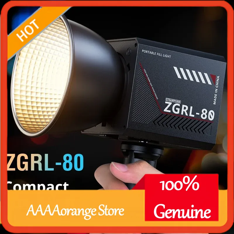 Lampu Video LED COB ZGRL80 80W - Outdoor Lighting In Photography ulasan dan harga