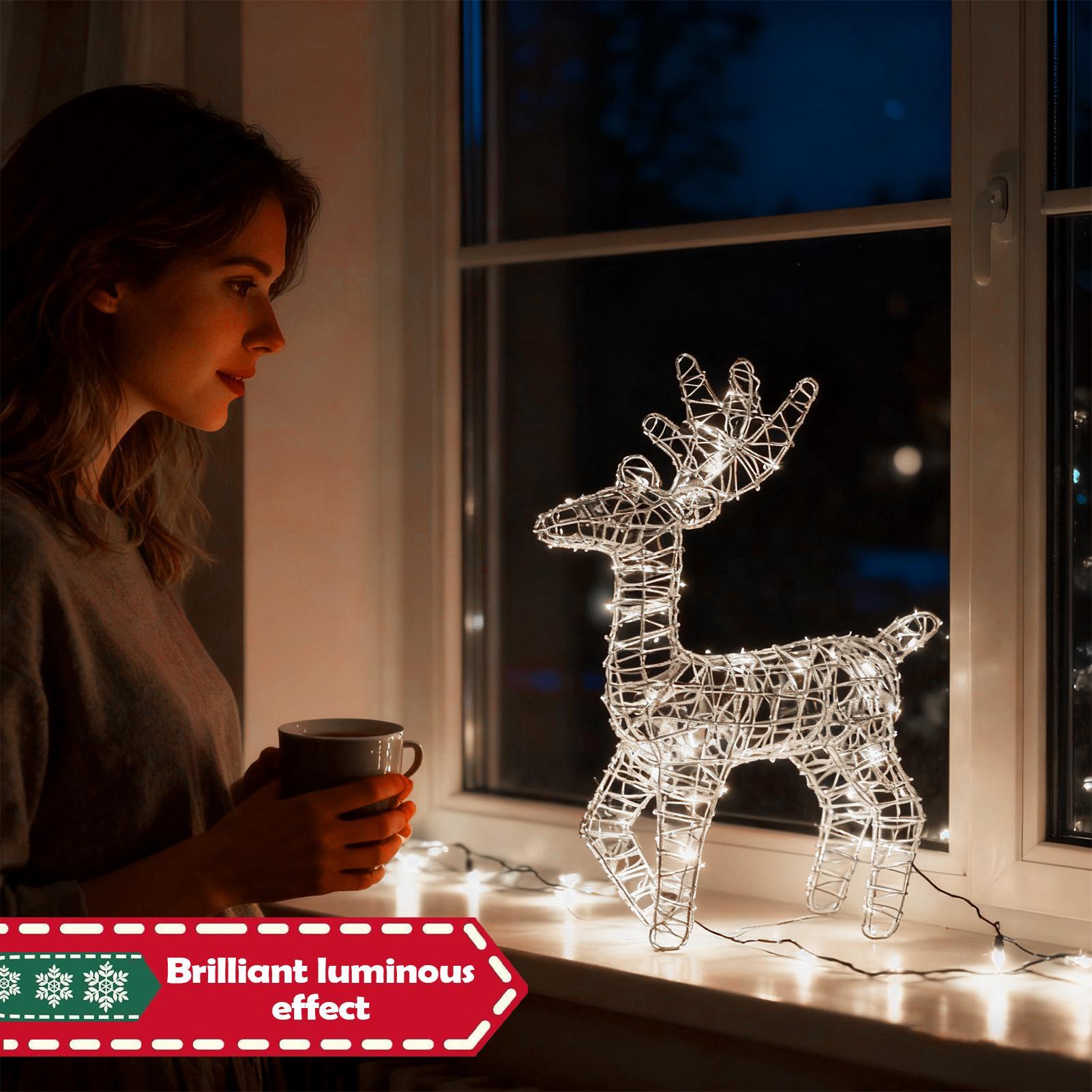 Rusa Natal Anti Karat Dekorasi - Outdoor Lighting Front Yard ulasan dan harga