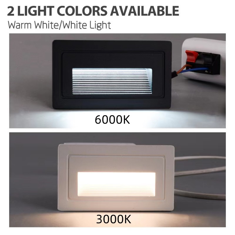 Lampu Dinding LED 3W Tahan Air - Outdoor Lighting For Steps ulasan dan harga
