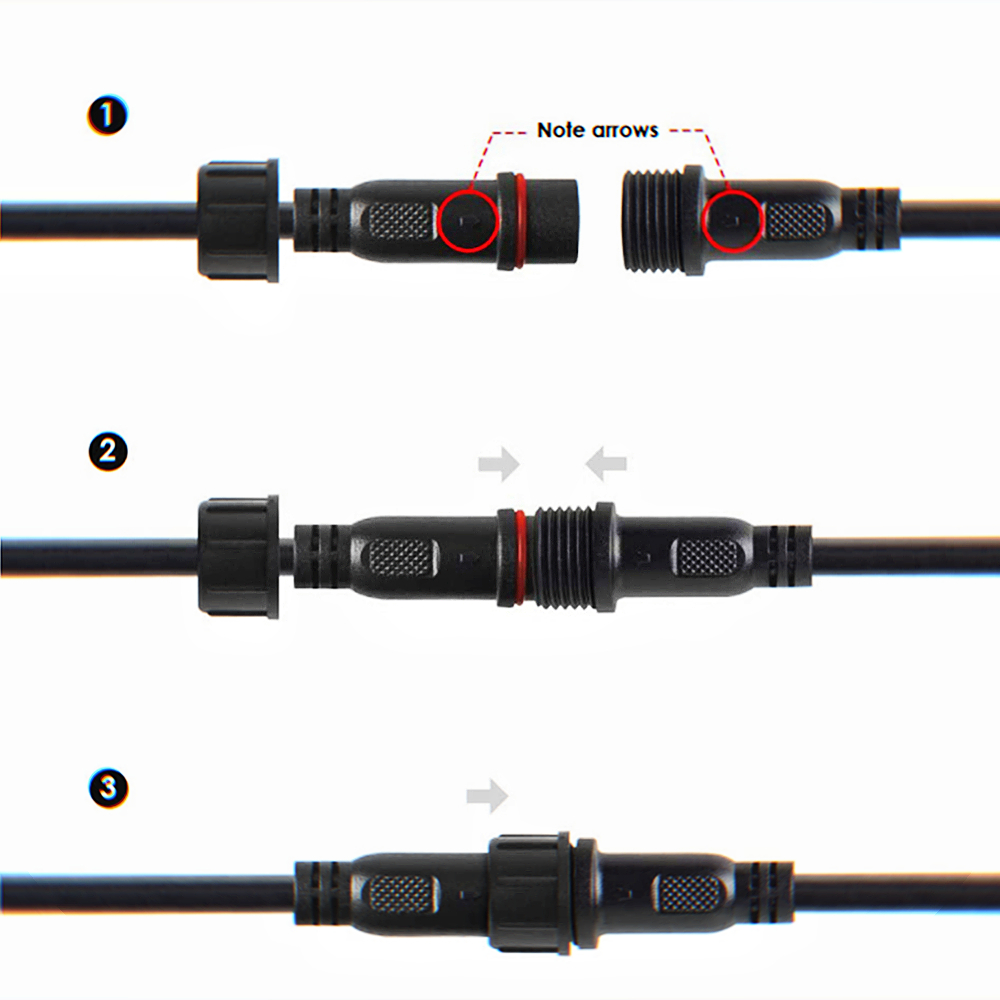 Kabel ekstensi LED 1 meter, ka - Outdoor Lighting Extension Cord ulasan dan harga