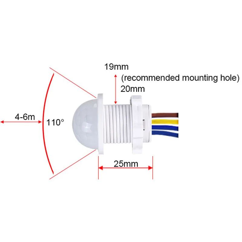 Detektor Sensor Gerak PIR Sake - Outdoor Lighting Motion Sensor ulasan dan harga