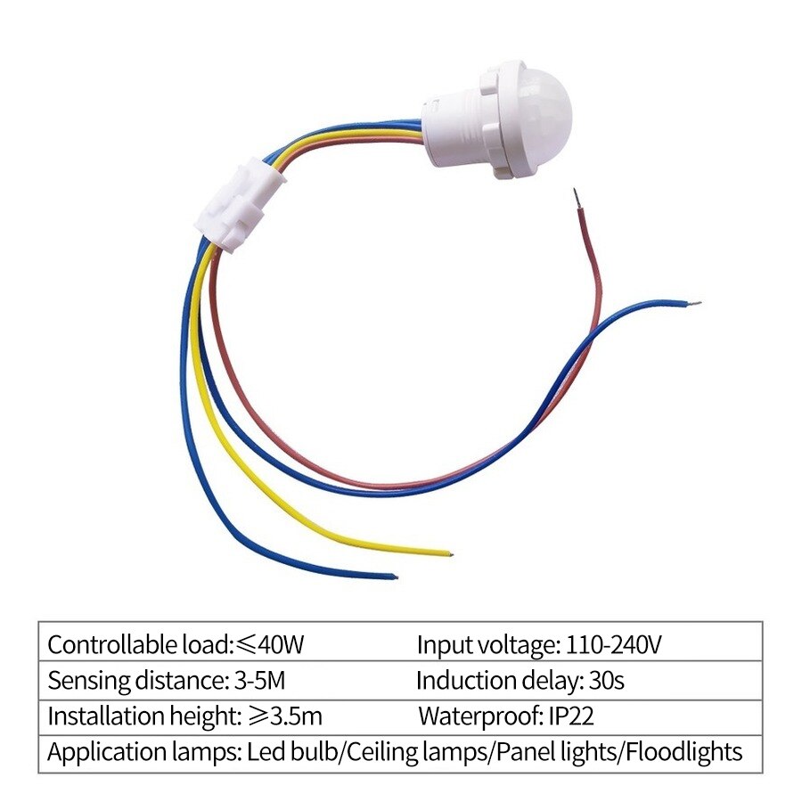 Detektor Sensor Gerak PIR Sake - Outdoor Lighting Motion Sensor ulasan dan harga