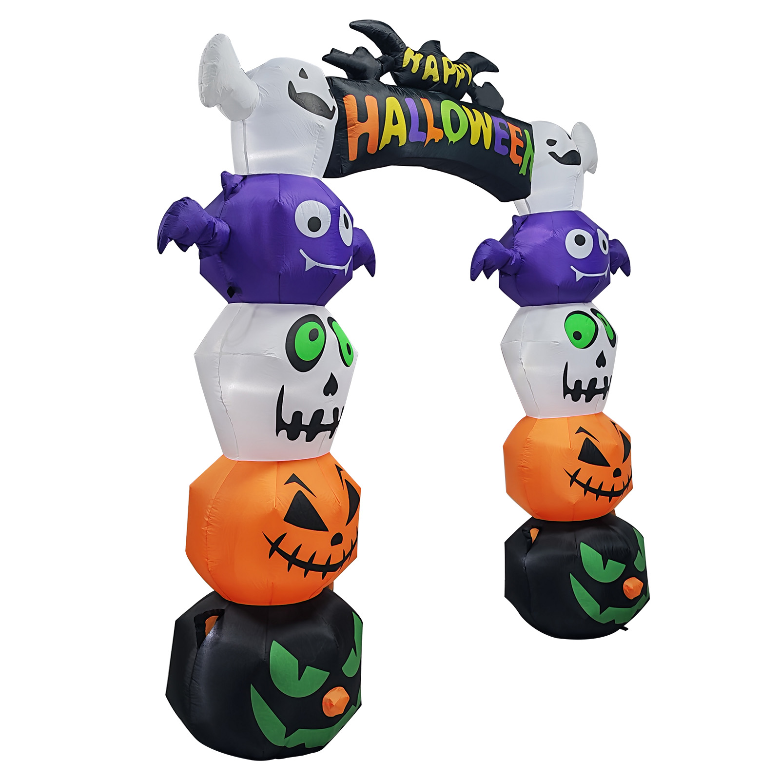 Lengkungan Labu Halloween Tiup - Outdoor Lighting Front Yard ulasan dan harga